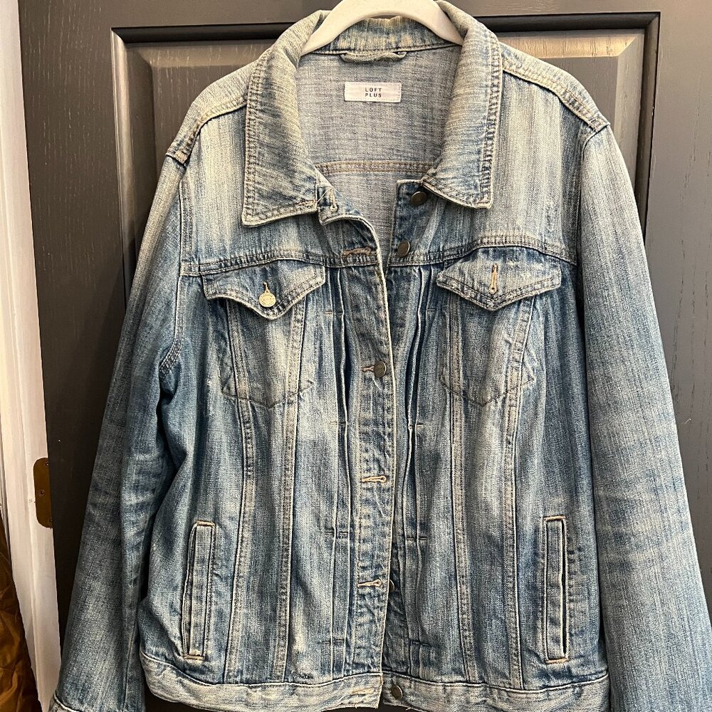 Loft Plus Jean Jacket